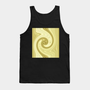 Molten gold swirls zen Tank Top